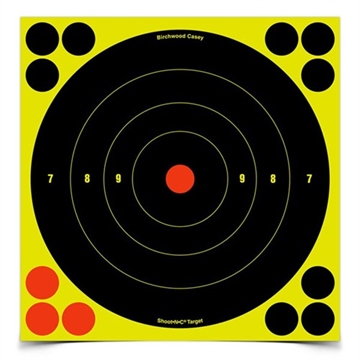 Picture of Birchwood Casey SHOOT-N-C 8'' BULL'S-EYE TARGET 500 SHEET PACK BC-34880