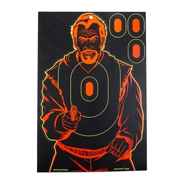 Picture of Birchwood Casey SHOOT-N-C BAD GUY, 12'' X 18'', 5 PACK BC-34645