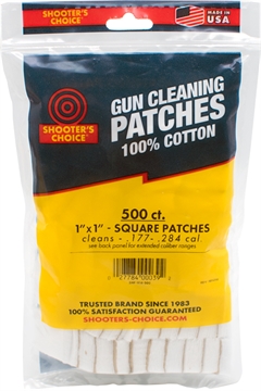 Picture of Shooter's Choice Shooters Choice Cleaning Patches 1 in. 500 pk. SHF-914-500
