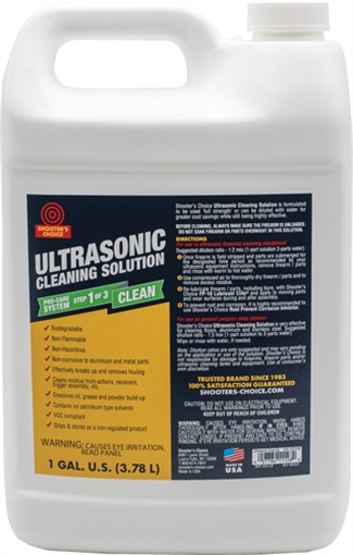 Picture of Shooters Choice SHFUCS128 Ultrasonic Cleaning Solution 1 Gallon Bottle SHFUCS128 SHF-UCS128