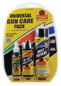 Picture of Shooter's Choice Shooters Choice, Universal Cleaning and Maintenance Gun Care Pack SHF-CLP01