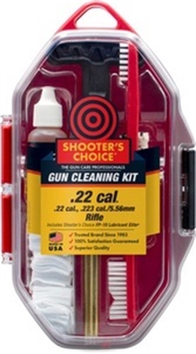 Picture of SHOOTERS CHOICE GUN CLEANING KIT 22 CAL RIFLE ( 6 PER CASE ) SHF-SRS-22