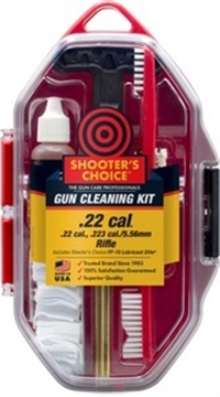Picture of SHOOTERS CHOICE GUN CLEANING KIT 22 CAL RIFLE ( 6 PER CASE ) SHF-SRS-22