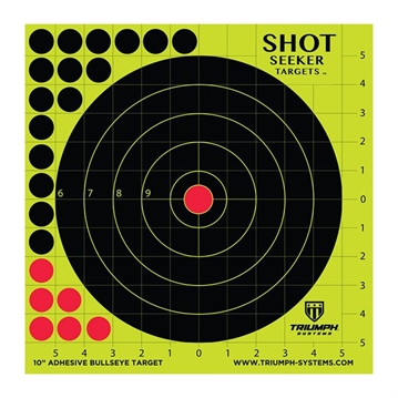 Picture of Triumph Systems SHOT SEEKER 10 INCH ADHESIVE BULLSEYE TARGET 0900-10-002