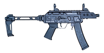 Picture of SHOW LOW LOW MFG BLACKJACK PISTOL 4.5IN BARREL 35RD BLACK 4.5 BLCKJCK9045 BLK9045