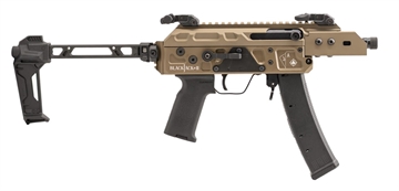 Picture of SHOW LOW LOW MFG BLACKJACK PISTOL 4.5IN BARREL 35RD GOLD 4.5 BLCKJCK9045 GG9045