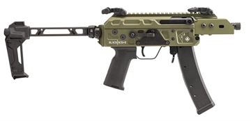 Picture of SHOW LOW LOW MFG BLACKJACK PISTOL 4.5IN BARREL 35RD GREEN 4.5 BLCKJCK9045 HRG9045