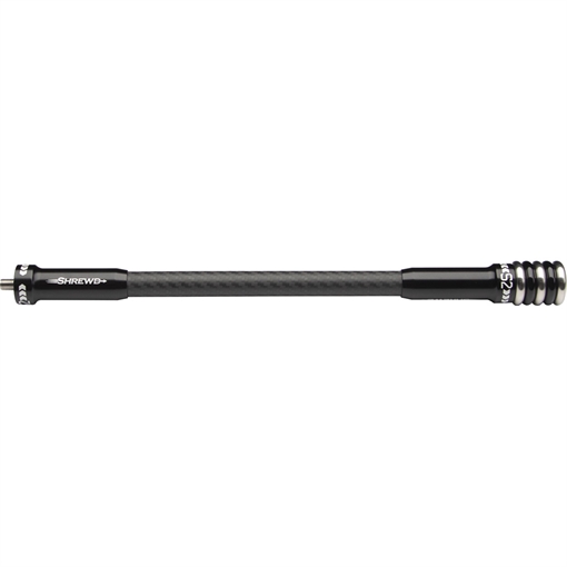 Picture of Shrewd Archery Shrewd S2 Stabilizer Matte Black 10 in. SMSS210