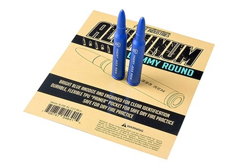 Picture of Strike Industries ALUMINUM DUMMY ROUNDS-.223 REMINGTON - 2PK SI-DR-AL-223-BLU