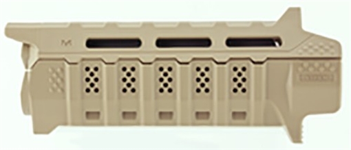 Picture of Strike Viper Carbine Length Handguard AR-Platform Flat Dark Earth, Black Inserts Polymer STRIKEHGCFD