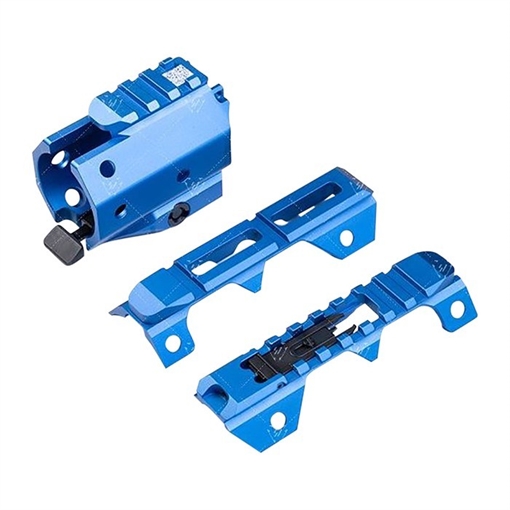 Picture of STRIKE INDUSTRIES GRIDLOK FRONT & REAR -BLUE SI-GRIDLOK-SIGHTS-BLU