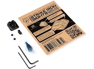 Picture of Strike Industries IRON SIGHTS FOR TAURUS G2/G3 (LARGE REAR) - STANDARD HEIGHT SI-TG2/3-SIGHTS-STN-L