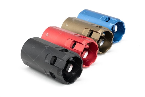 Picture of STRIKE INDUSTRIES OPPRESSOR BLAST SHLD LW RED SI-BS-OPPRESSOR-LITE-RED