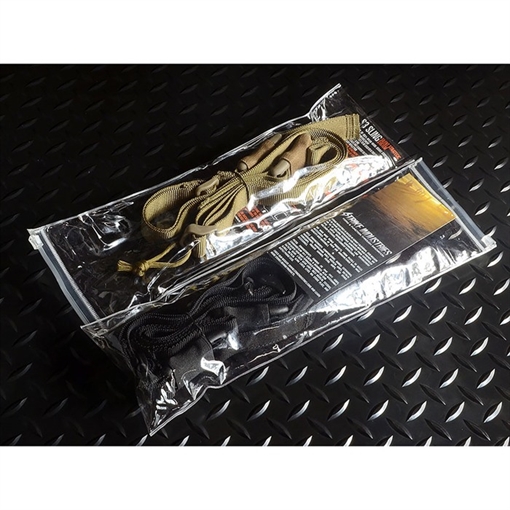Picture of Strike Industries SI-S3 (SILENT STRATEGIC SYSTEM) SLING WITH KEVLAR LOOP. SI-S3-SLING-BK