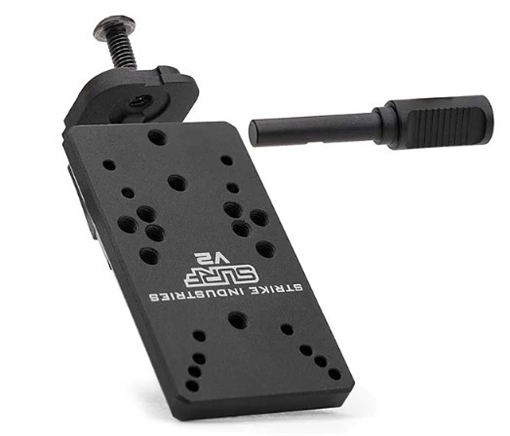 Picture of Strike Industries Scorpion Universal Reflex Mount for Glock Version 2 Black Anodized GSURFV2