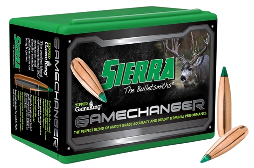 Picture of Sierra Tipped GameKing Rifle Bullets 7mm/.284 cal .284" 150 gr BT 100/ct 4550