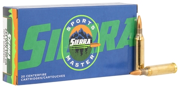 Picture of SIERRA SPORTS MASTER 243WIN 100G GAMEKING HPBT 20RD BX 200RD CASE 1561-02 A156102