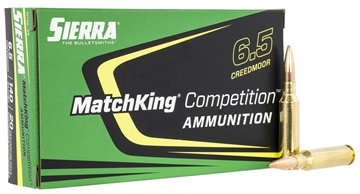 Picture of Sierra Bullets MATCHKING COMPETITION 6.5 CREEDMOOR 140GR HPBT 20/BOX A1740-05 A1740--05