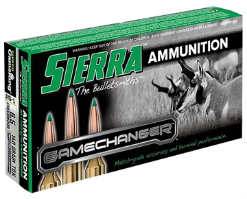 Picture of Sierra Bullets Game Changer 6.5 Creedmoor 140 GR TGK 20rd pack A4340--05 A434005