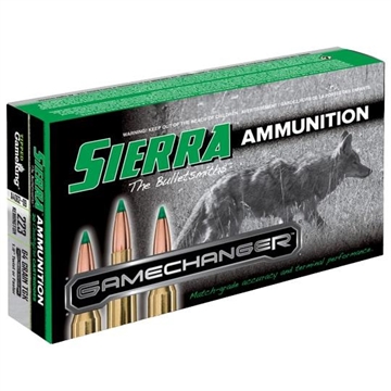 Picture of Sierra Bullets Game Changer 223 Remington 64 GR TGK 20rd pack A4062--09 A406209