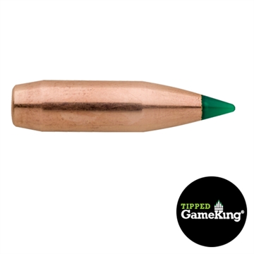 Picture of Sierra Tipped GameKing Rifle Bullets .22 cal .224" 64 gr High Velocity BT 100/ct 4062