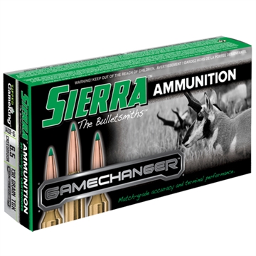 Picture of Sierra Bullets Game Changer 6.5 Creedmoor 130 GR TGK 20rd pack A4330--05 A433005