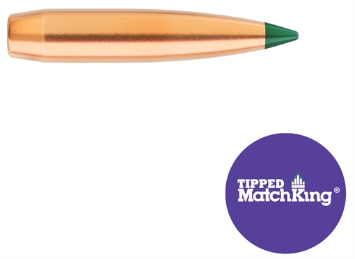 Picture of SIERRA BULLETS BULLETS .22CAL .224 88GR TIPPED MATCH KING 100CT 7188 092763071885