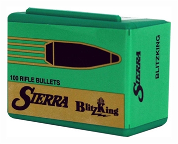 Picture of Sierra BlitzKing Rifle Bullets .25 cal .257" 70 gr BLKG 100/ct 1605