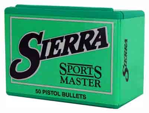 Picture of Sierra Tournament Master Handgun Bullets .45 cal .451" 230 gr FMJ-MATCH 100/ct 8815
