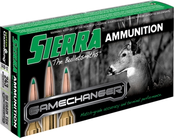 Picture of Sierra GameChanger Rifle Ammunition .243 Win 90 gr TGK 3200 fps 20/ct A4103--02 A410302