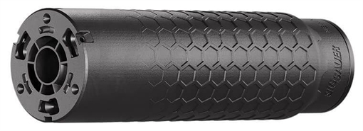 Picture of SIG SAUER 5.56NATO SUPPRESSOR HUB TAPER D.T. MOUNT, BLACK, 3D PRINT TITAIUM CORE 1/2X28 HEXIUM556