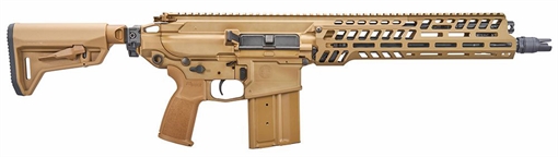 Picture of Sig Sauer MCX SPEAR, Semi-automatic Rifle, SBR, 6.8x51, 13" Barrel, SLX/SLH QD Flash Hider, Anodized Finish, Coyote, Side Folding Stock, M-LOK Handguard, 2-Stage Matchlite Duo Trigger, Ambidextrous Controls, 20 Rounds, 1 Magazine RSPEAR-68-13B-NG-SBR RSPEAR6813BNGSBR