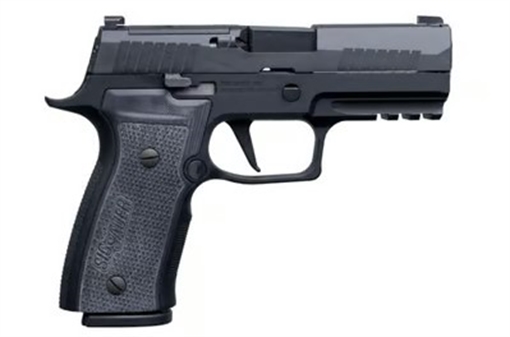 Picture of SIG SAUER P320 9MM 3.9 AXG BLK 17RD OR OFF DUTY W320AXGCA-9-BXR3-R2