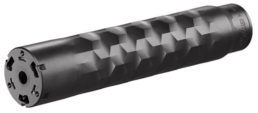 Picture of SIG SAUER 30 CAL SUPPRESSOR BLACK HUB TAPER DT MOUNT, 3D PRINT TITANIUM 5/8X24 TINCAN30