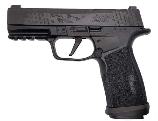 Picture of SIG SAUER P365 9MM 3.7 BLK 17RD OR OFF DUTY W365XCA-9-BXR3P-RX