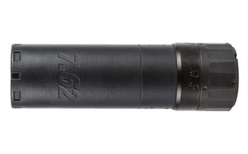Picture of Sig Sauer SLX556C-QD, Suppressor, Compact, 7.62NATO, Inconel, High Temp Cerakote Finish, Black, 14.6oz, Quick Detach, Includes QD Mount/Muzzle Brake SLX762C-QD SLX762CQD
