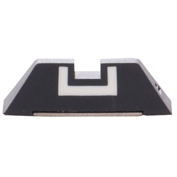 Picture of Glock REAR FIXED SIGHT 6.9MM FOR GLOCK BLACK W/WHITE OUTLINE 196
