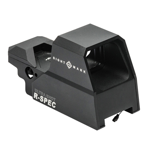 Picture of Sightmark Ultra Shot R-Spec Reflex Sight Matte Black 1 x 33 mm x 24 mm 3 MOA Red/Green Dot/5 MOA Dot/50 MOA Circle Multi Reticle SM26031