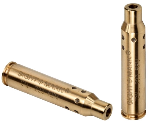 Picture of Sightmark Boresight Red Laser for 223 Rem/5.56x45mm NATO Brass Includes Battery Pack & Carrying Case SM39001