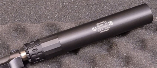 Picture of Silencer 9mmincludes LID 1/2x28 piston included NFA GEM-GM-9