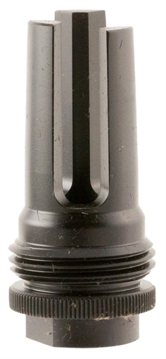 Picture of SilencerCo ASR Flash Hider Black Steel with 13.5x1 LH tpi Threads for 9mm AC1561