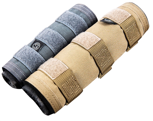 Picture of SilencerCo High Temp Suppressor Cover 7.50" Gray Nylon AC1982