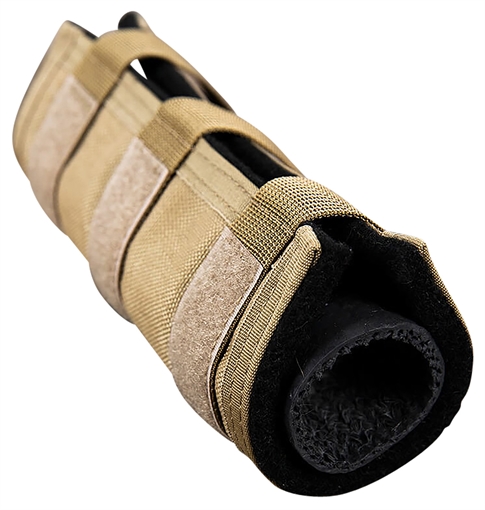 Picture of SilencerCo High Temp Suppressor Cover 6" FDE Nylon AC1985