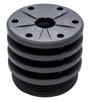 Picture of SilencerCo Bravo Anchor Brake 30 Cal 7075-T6 Aluminum Black AC2022