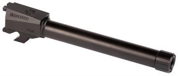 Picture of SilencerCo Threaded Barrel 5.46" 9mm Luger, Black Nitride Stainless Steel, Fits Sig P320 Full Size AC2413
