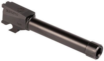 Picture of SilencerCo Threaded Barrel 4.50" 9mm Luger, Black Nitride Stainless Steel, Fits Sig P320 Compact AC2486