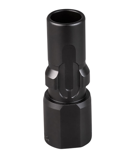 Picture of SilencerCo 3-Lug Muzzle Device M13.5x1LH Threads 45 ACP AC2608