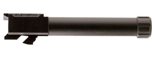 Picture of SilencerCo 9mm 1/2"x28 416R Stainless Steel Black AC5335