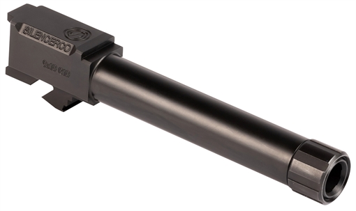 Picture of SilencerCo Threaded Barrel 9mm Luger Fits Sig P365XL Black Nitride Stainless Steel Threaded Barrel AC5369