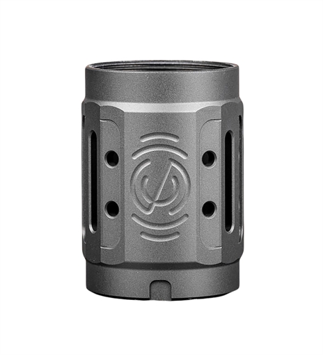 Picture of SilencerCo Alpha MAAD Brake 2.0 Black Anodized Aluminum 2" OAL 1.45" Diameter AC5447